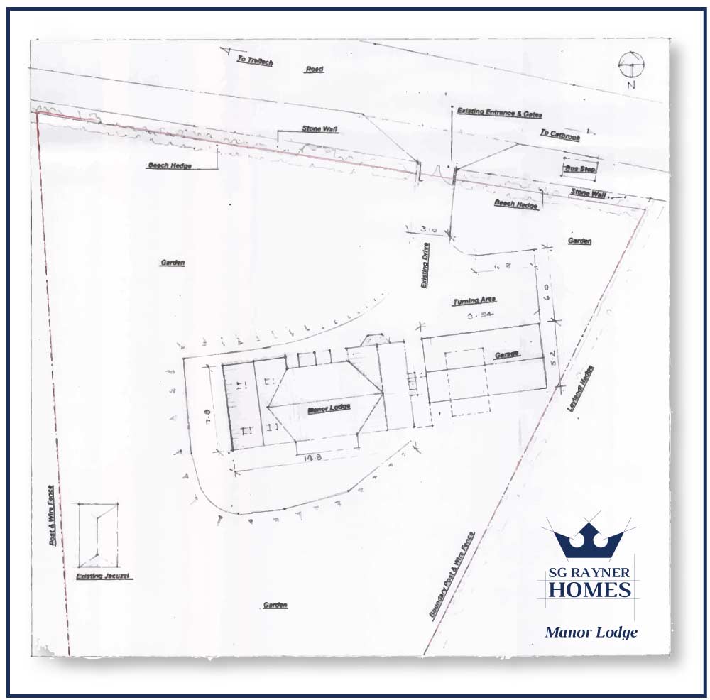 SG Rayner Homes - Manor Lodge Site Plan