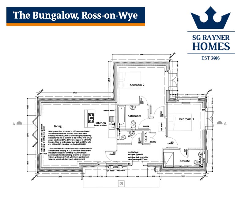 The Bungalow, SG Rayner Homes Chase View , Ross-on-Wye Development